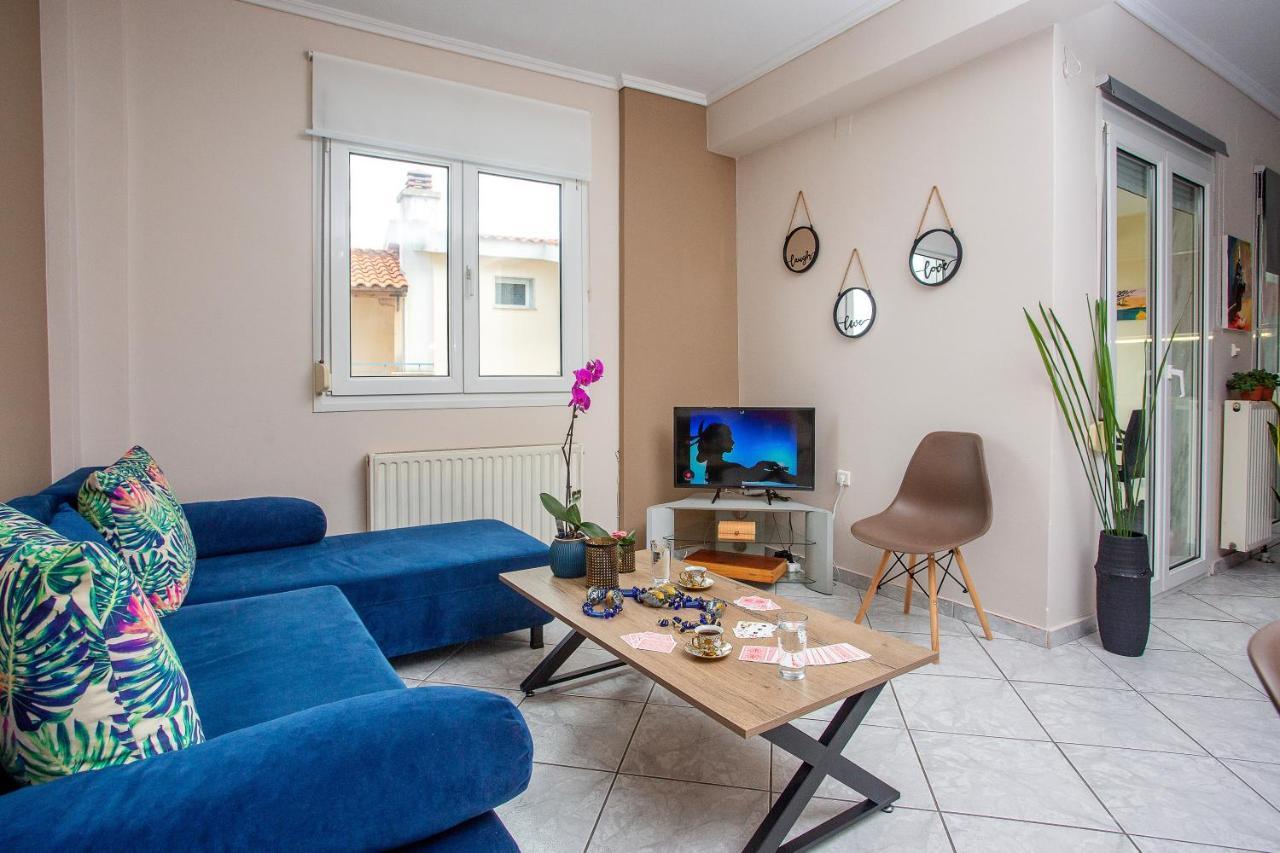 Endless Blue Sunshine Villa Palaiontsiflikion Bagian luar foto