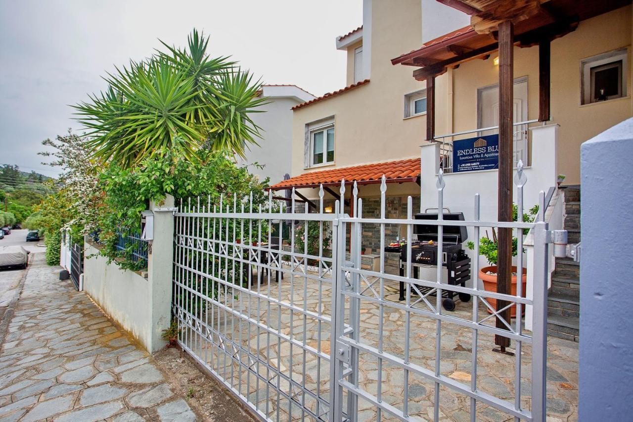 Endless Blue Sunshine Villa Palaiontsiflikion Bagian luar foto