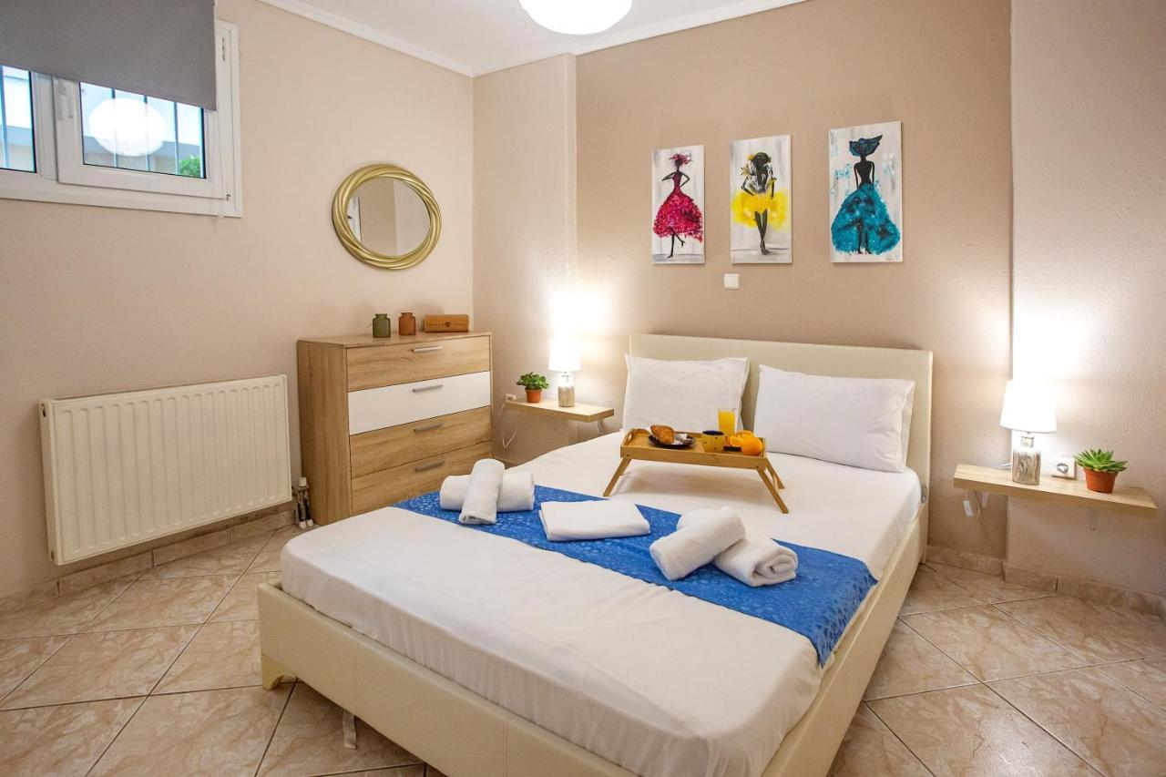 Endless Blue Sunshine Villa Palaiontsiflikion Bagian luar foto