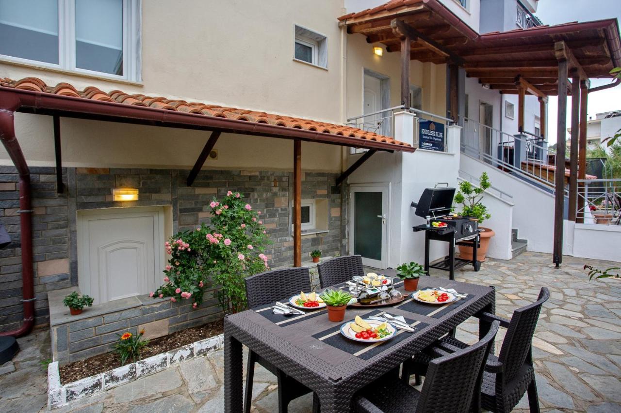 Endless Blue Sunshine Villa Palaiontsiflikion Bagian luar foto
