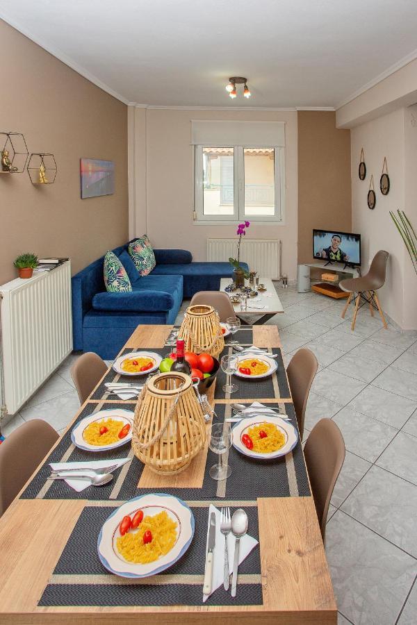 Endless Blue Sunshine Villa Palaiontsiflikion Bagian luar foto