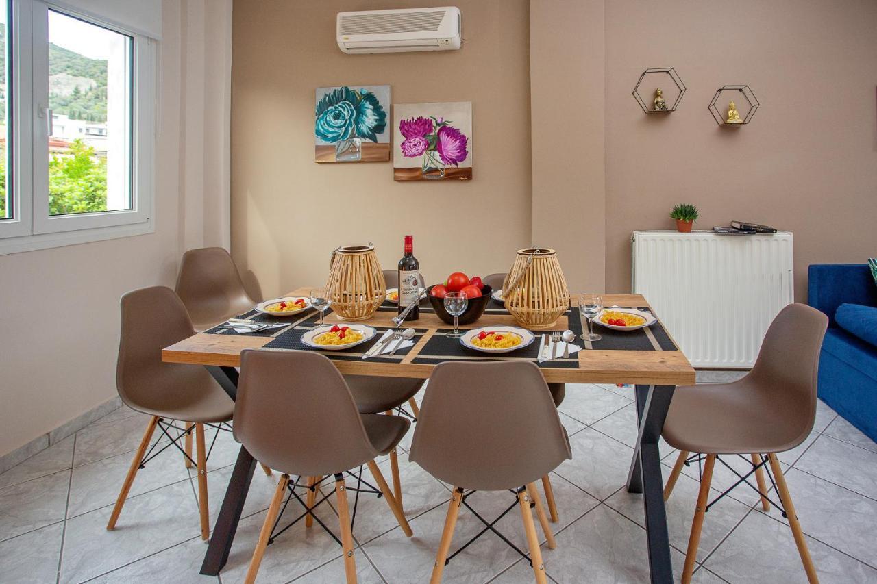 Endless Blue Sunshine Villa Palaiontsiflikion Bagian luar foto