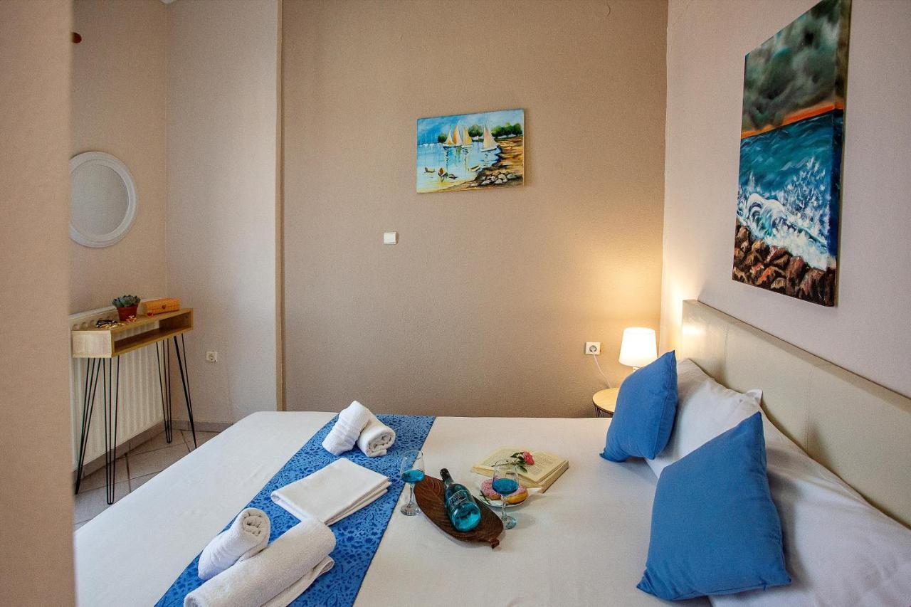 Endless Blue Sunshine Villa Palaiontsiflikion Bagian luar foto